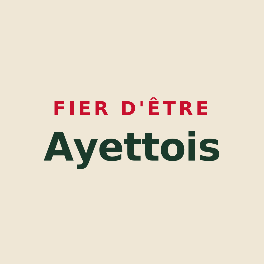 Tote bag « Fier d'être Ayettois » — design pour Ayette