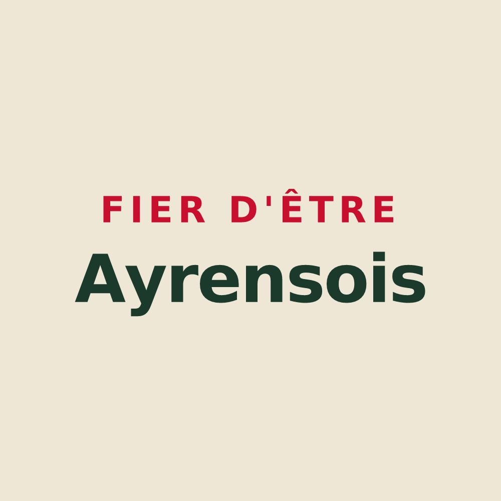 Tote bag « Fier d'être Ayrensois » — design pour Ayrens