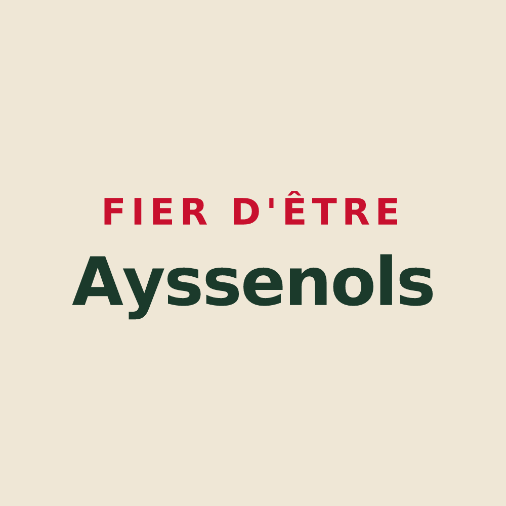 Tote bag « Fier d'être Ayssenols » — design pour Ayssènes