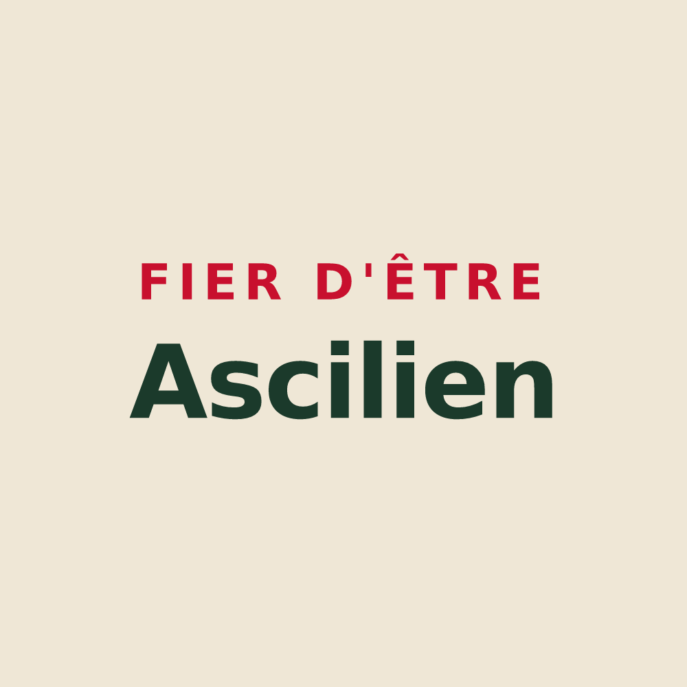 Tote bag « Fier d'être Ascilien » — design pour Ayzieu