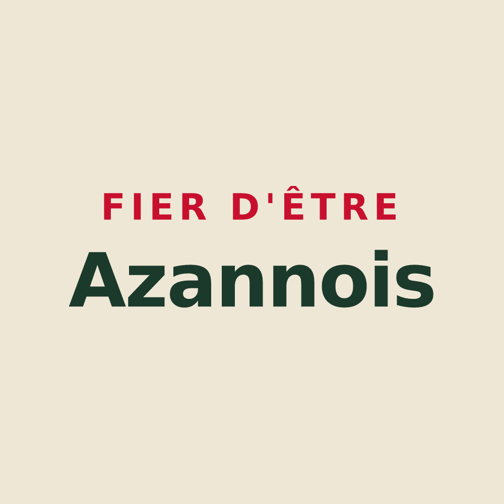 Tote bag « Fier d'être Azannois » — design pour Azannes-et-Soumazannes