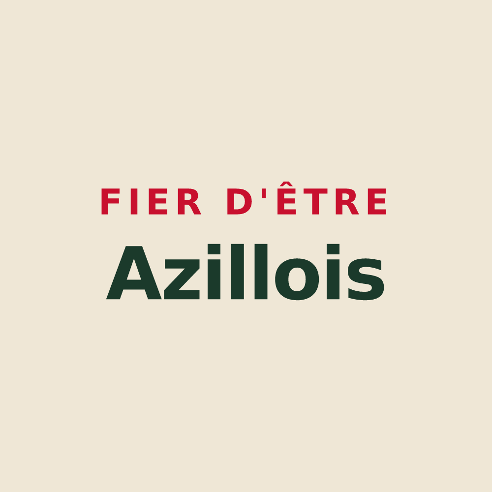 Tote bag « Fier d'être Azillois » — design pour Azille