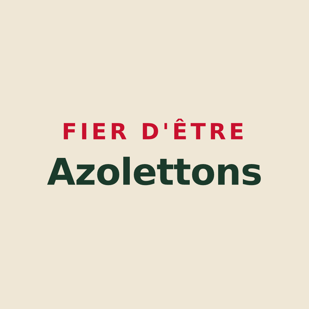 Tote bag « Fier d'être Azolettons » — design pour Azolette