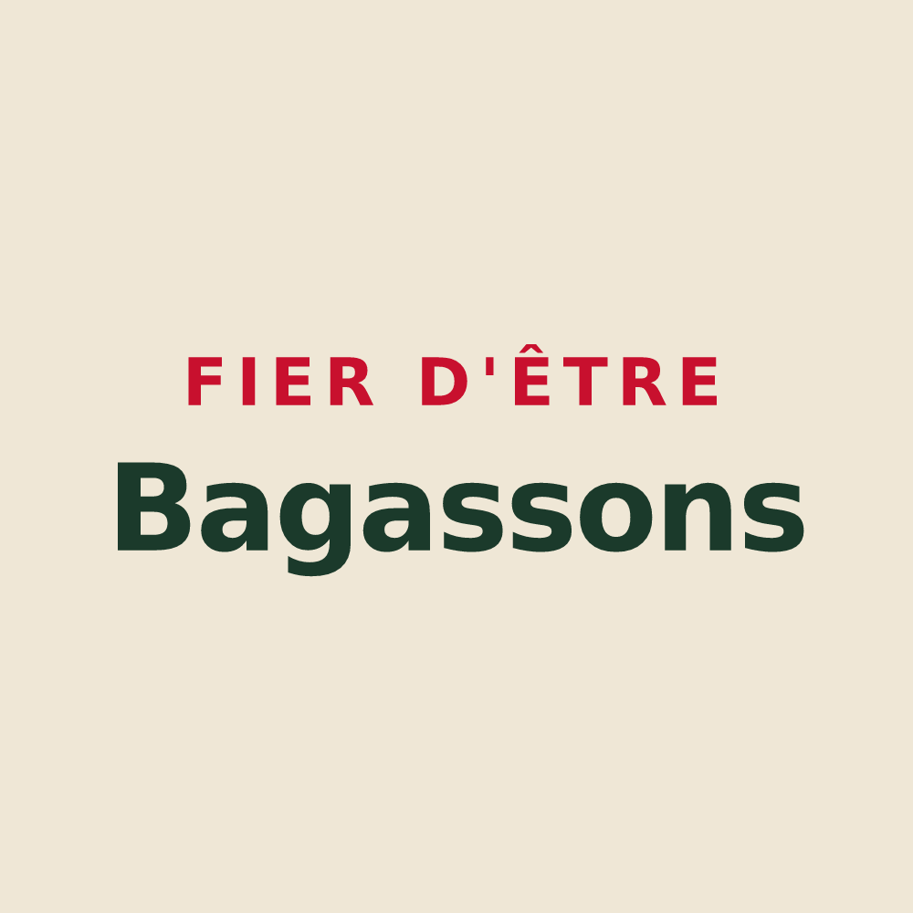 Tote bag « Fier d'être Bagassons » — design pour Bagas