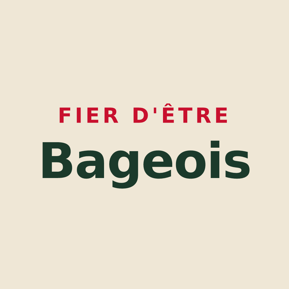 Tote bag « Fier d'être Bageois » — design pour Bages