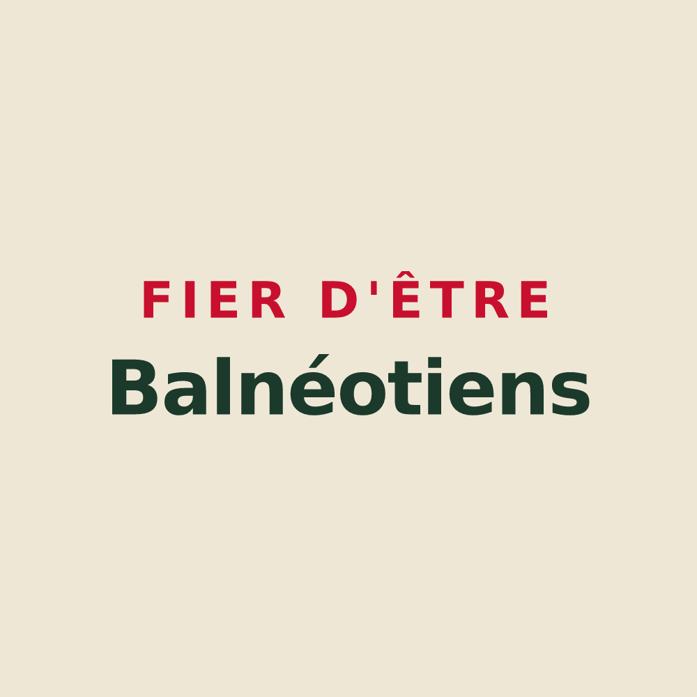 Tote bag « Fier d'être Balnéotiens » — design pour Bagneaux