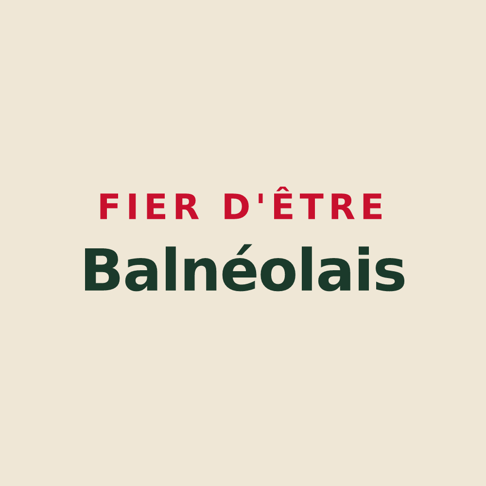 Tote bag « Fier d'être Balnéolais » — design pour Bagneux