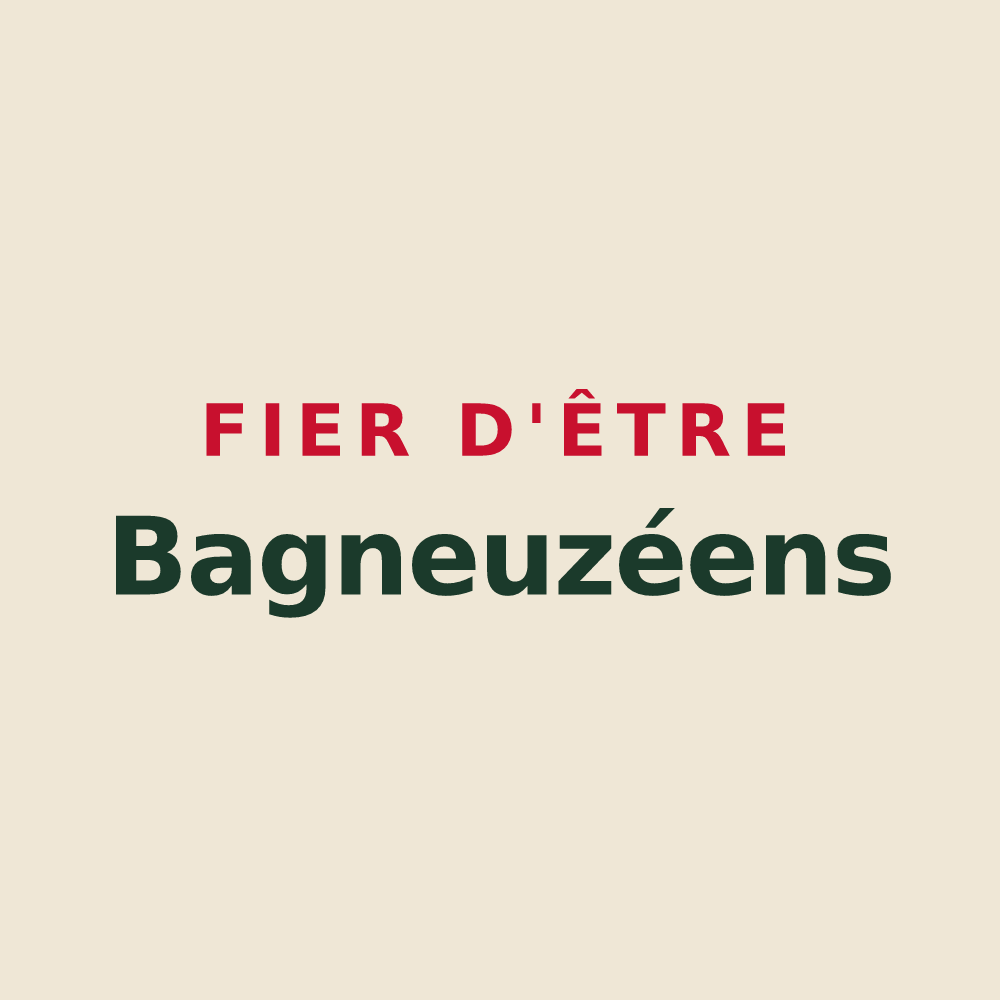 Tote bag « Fier d'être Bagneuzéens » — design pour Bagneux