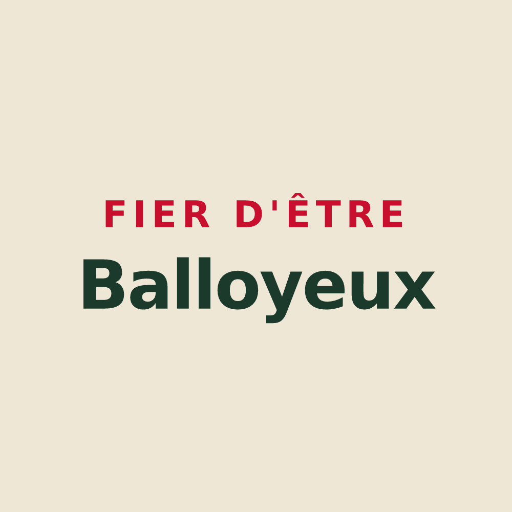 Tote bag « Fier d'être Balloyeux » — design pour Balloy