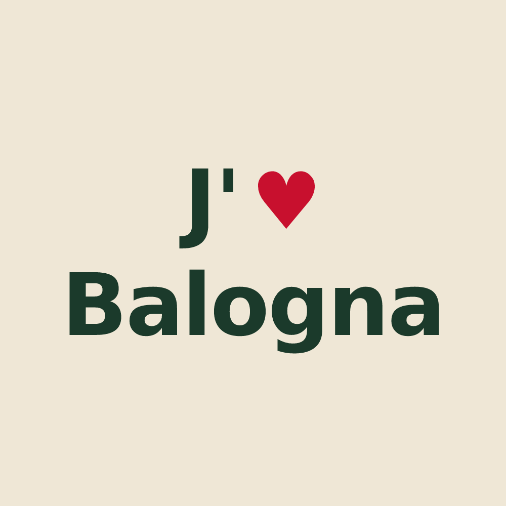 Tote bag personnalisé Balogna — design J'aime Balogna