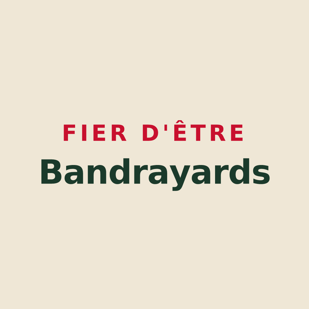 Tote bag « Fier d'être Bandrayards » — design pour Bannans