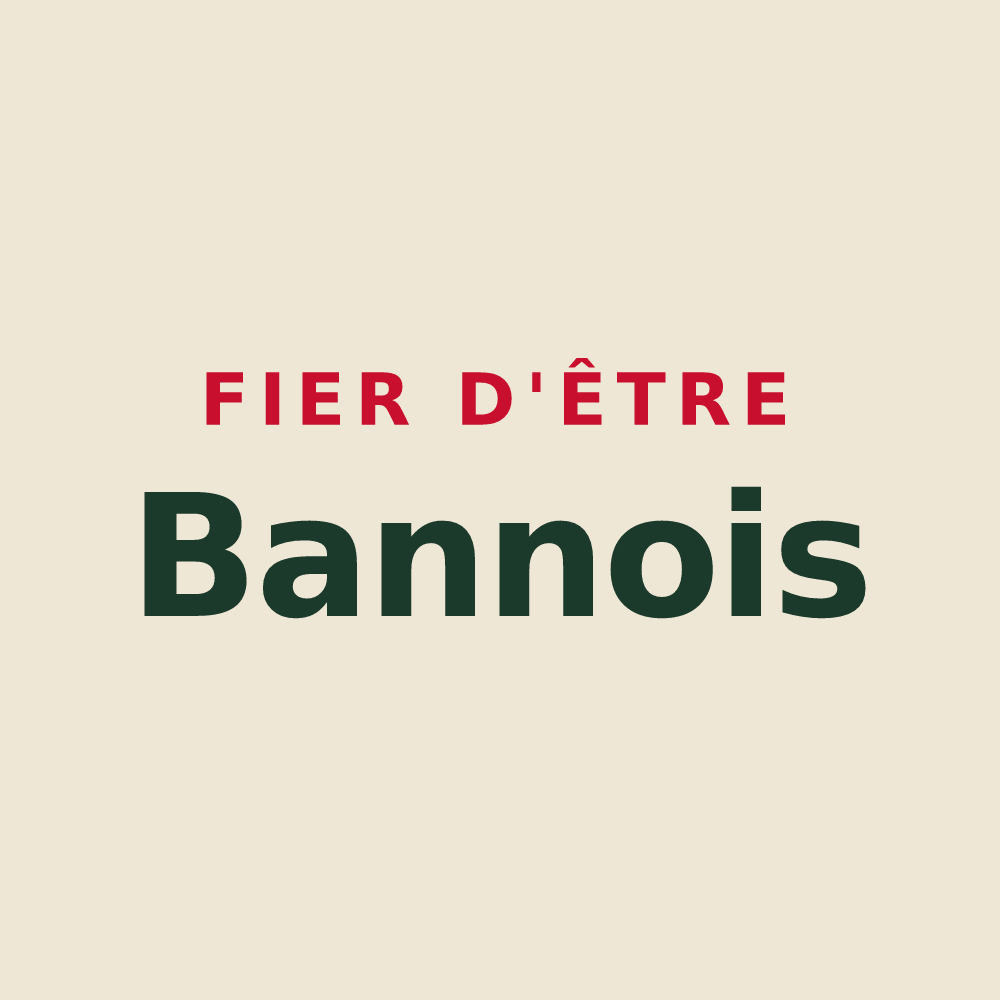 Tote bag « Fier d'être Bannois » — design pour Bannes