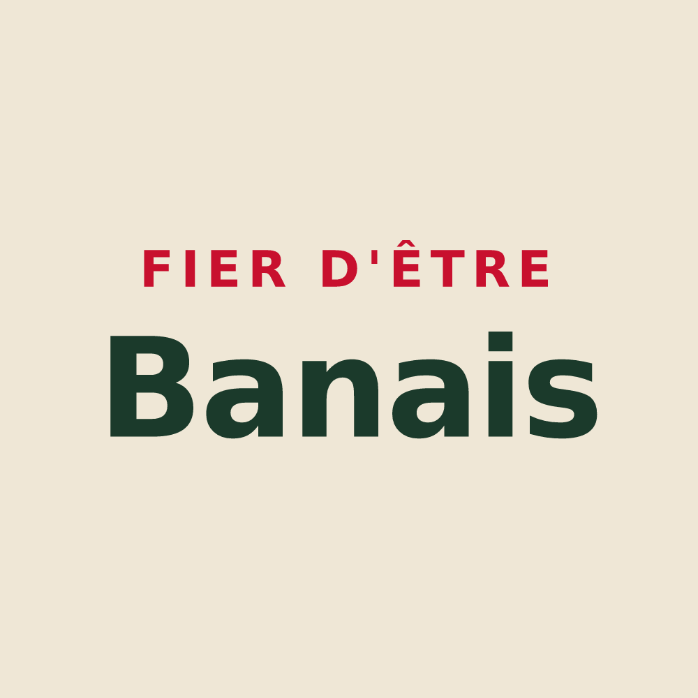 Tote bag « Fier d'être Banais » — design pour Baons-le-Comte