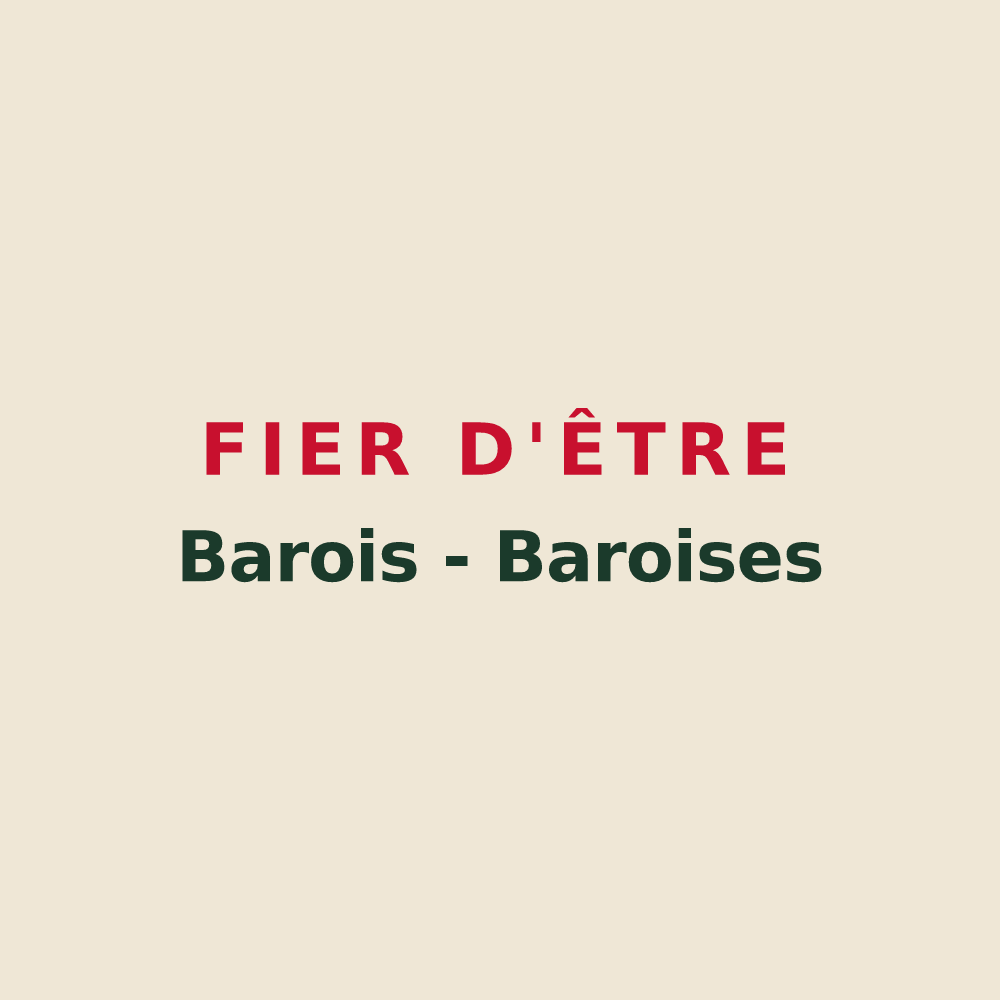 Tote bag « Fier d'être Barois - Baroises » — design pour Bar