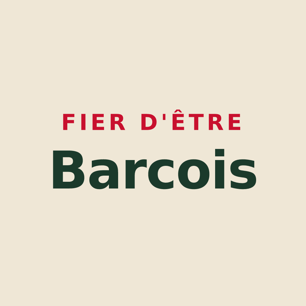 Tote bag « Fier d'être Barcois » — design pour Barc