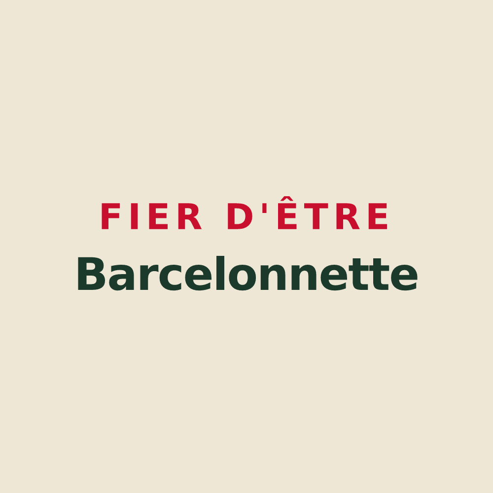 Tote bag « Fier d'être Barcelonnette » — design pour Barcelonnette