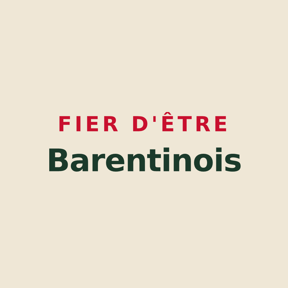 Tote bag « Fier d'être Barentinois » — design pour Barentin