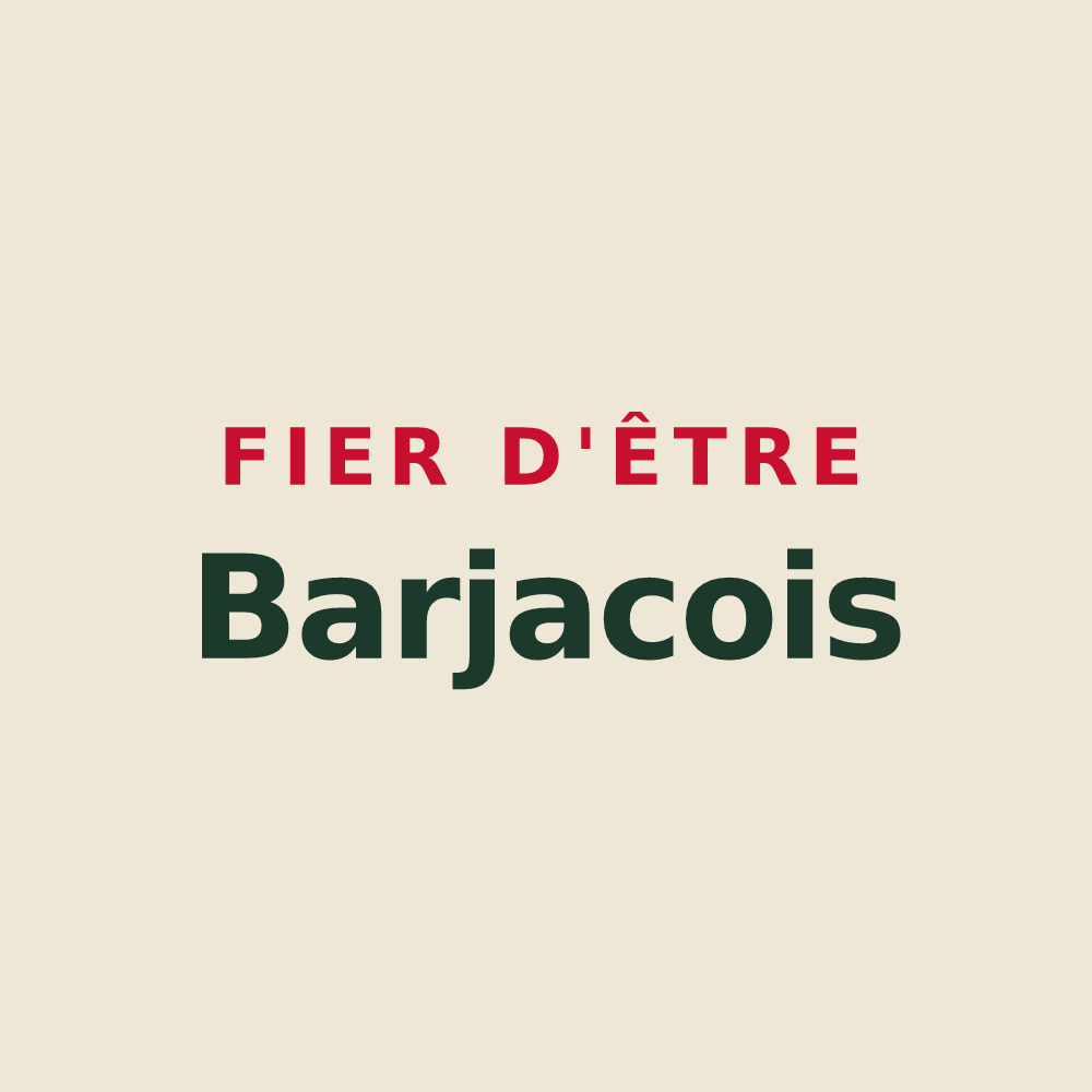Tote bag « Fier d'être Barjacois » — design pour Barjac