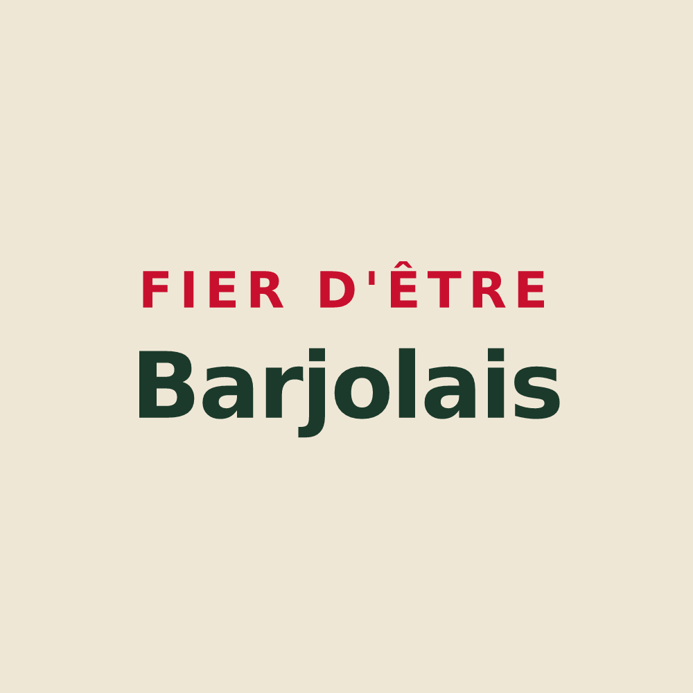 Tote bag « Fier d'être Barjolais » — design pour Barjols