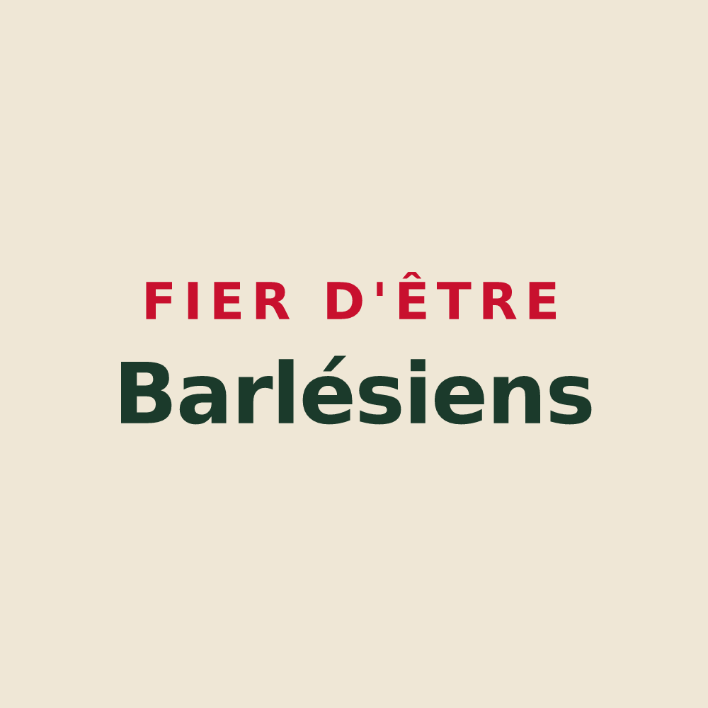 Tote bag « Fier d'être Barlésiens » — design pour Barlest