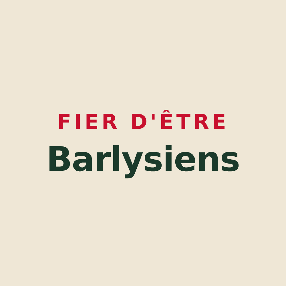 Tote bag « Fier d'être Barlysiens » — design pour Barly