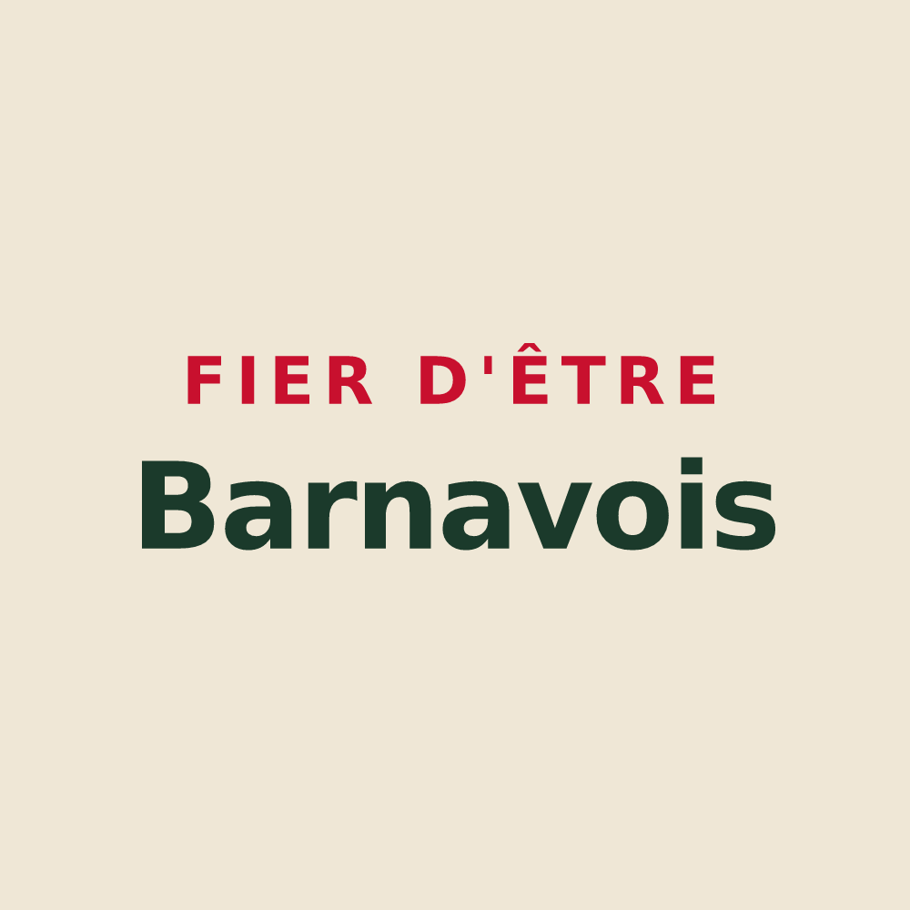 Tote bag « Fier d'être Barnavois » — design pour Barnave