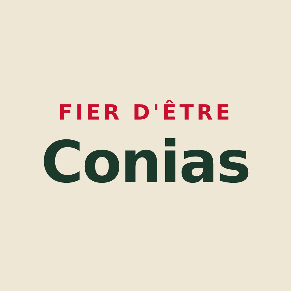 Tote bag « Fier d'être Conias » — design pour Barou-en-Auge