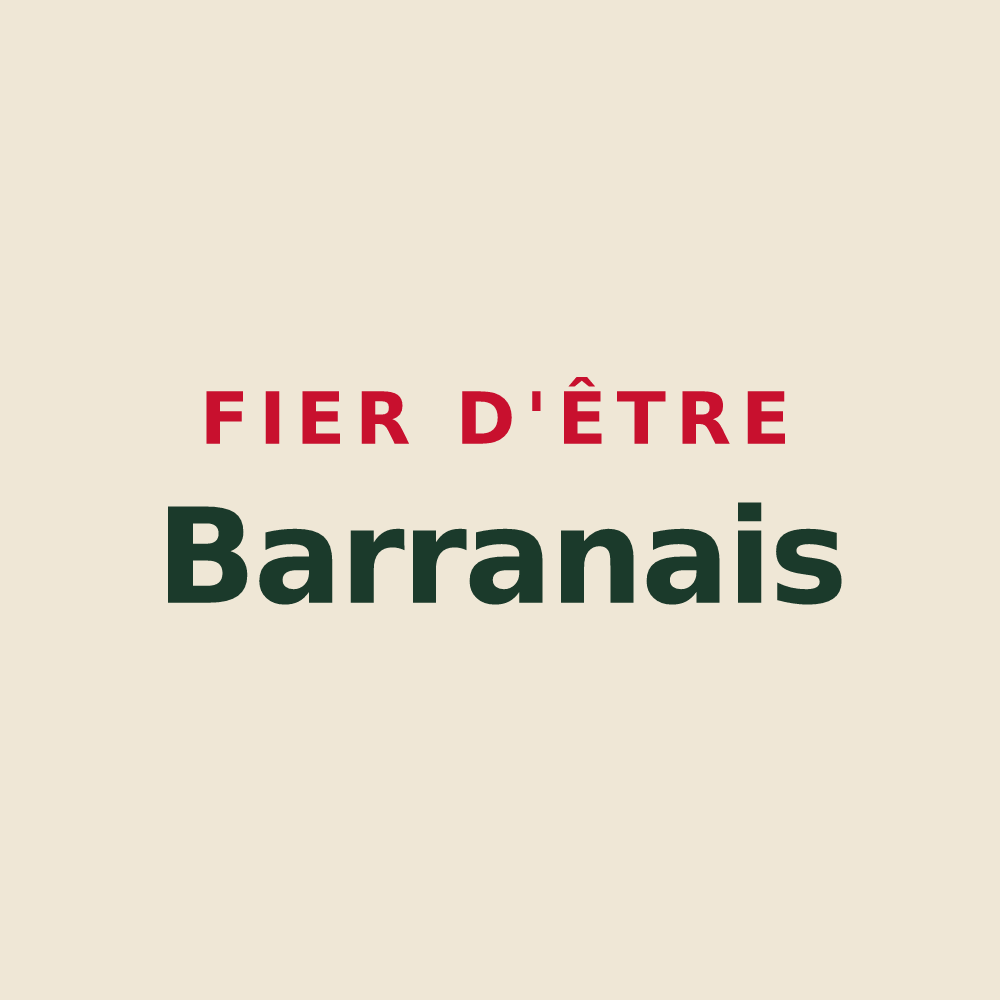 Tote bag « Fier d'être Barranais » — design pour Barran