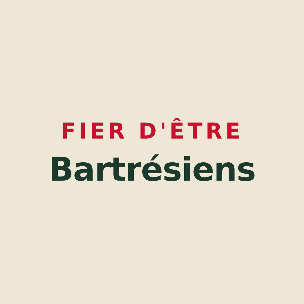 Tote bag « Fier d'être Bartrésiens » — design pour Bartrès