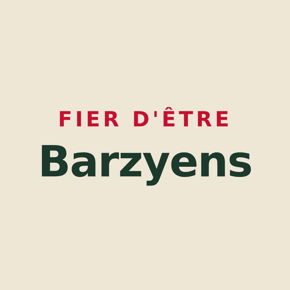 Tote bag « Fier d'être Barzyens » — design pour Barzy-en-Thiérache