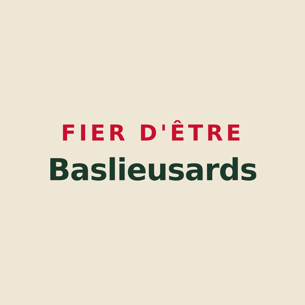Tote bag « Fier d'être Baslieusards » — design pour Bas-Lieu