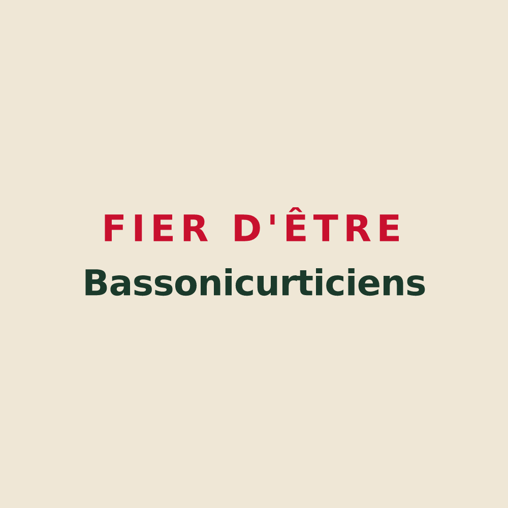 Tote bag « Fier d'être Bassonicurticiens » — design pour Bassoncourt