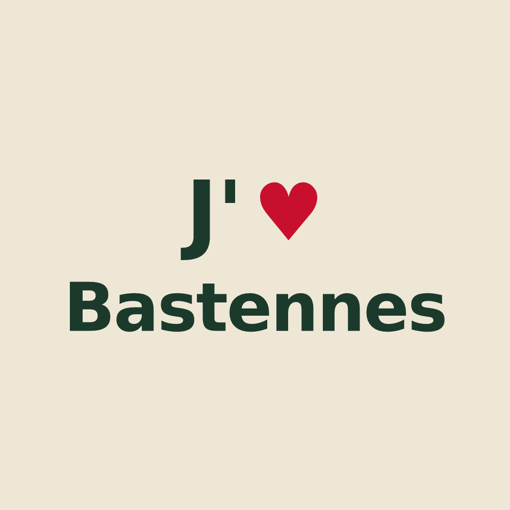 Tote bag personnalisé Bastennes — design J'aime Bastennes