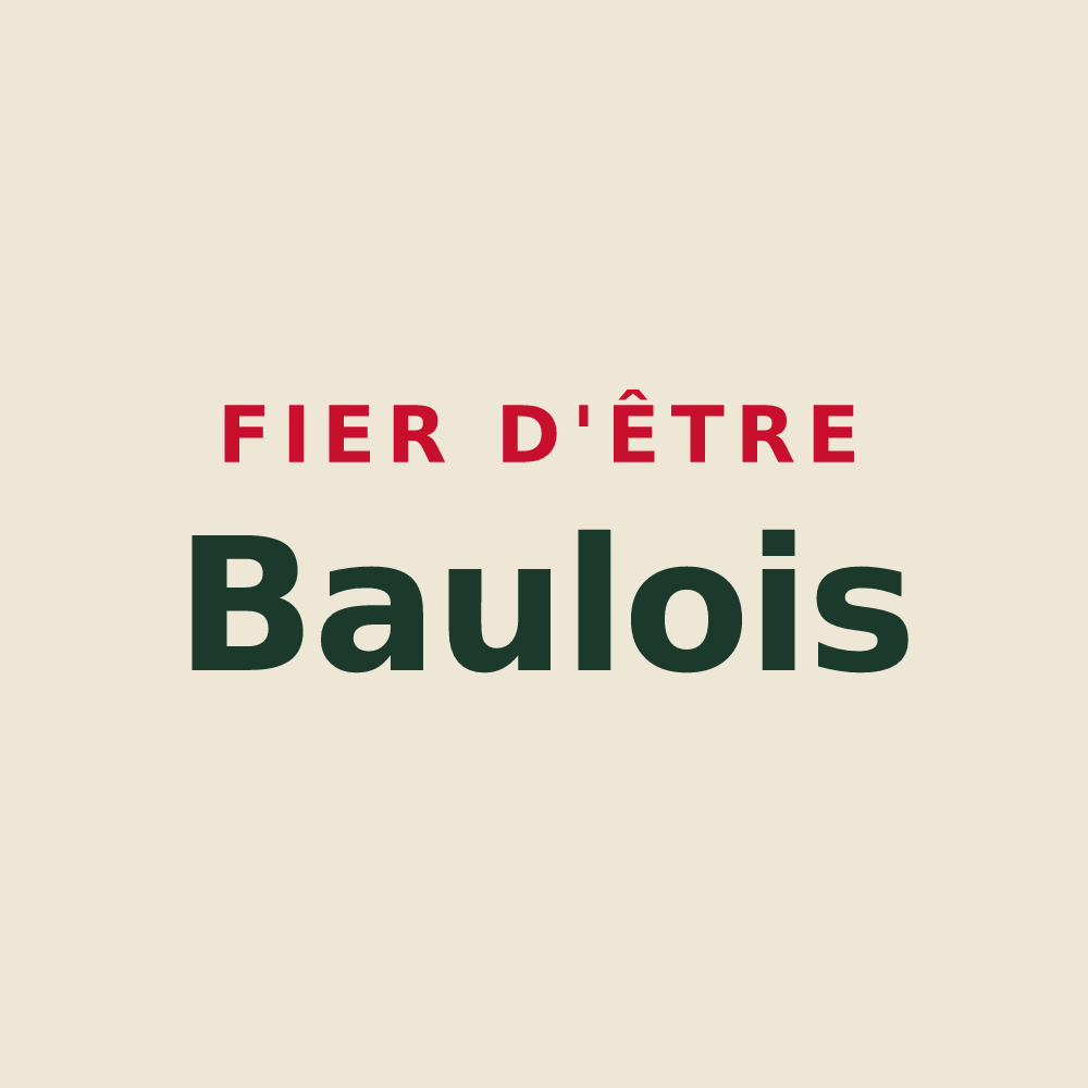 Tote bag « Fier d'être Baulois » — design pour Baule
