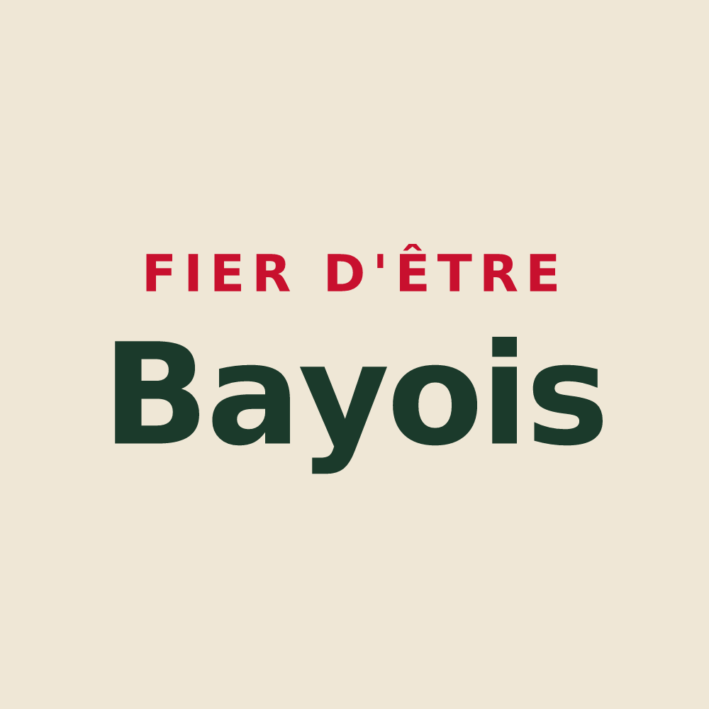 Tote bag « Fier d'être Bayois » — design pour Baye