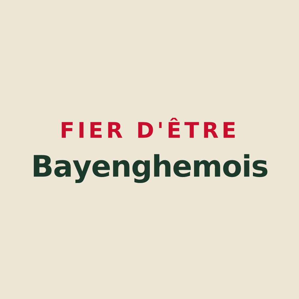 Tote bag « Fier d'être Bayenghemois » — design pour Bayenghem-lès-Éperlecques