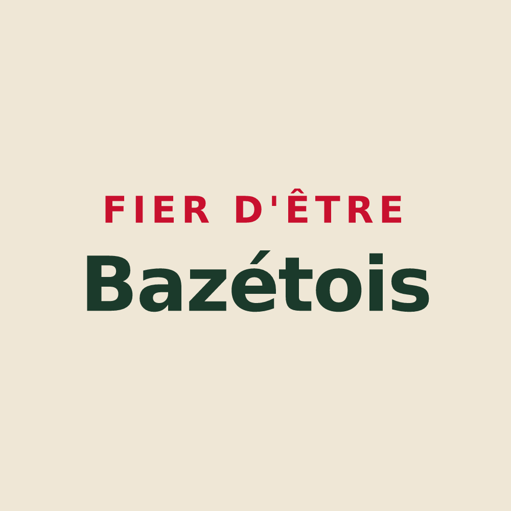 Tote bag « Fier d'être Bazétois » — design pour Bazet