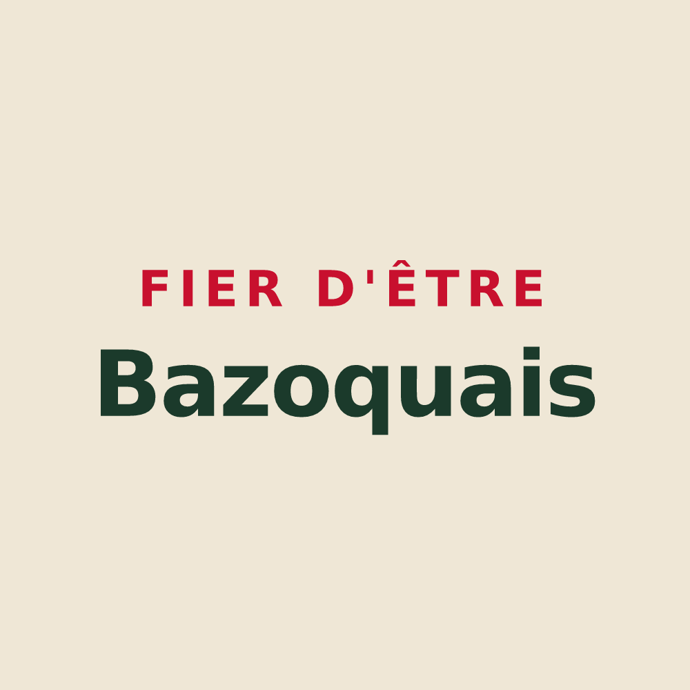 Tote bag « Fier d'être Bazoquais » — design pour Bazoques