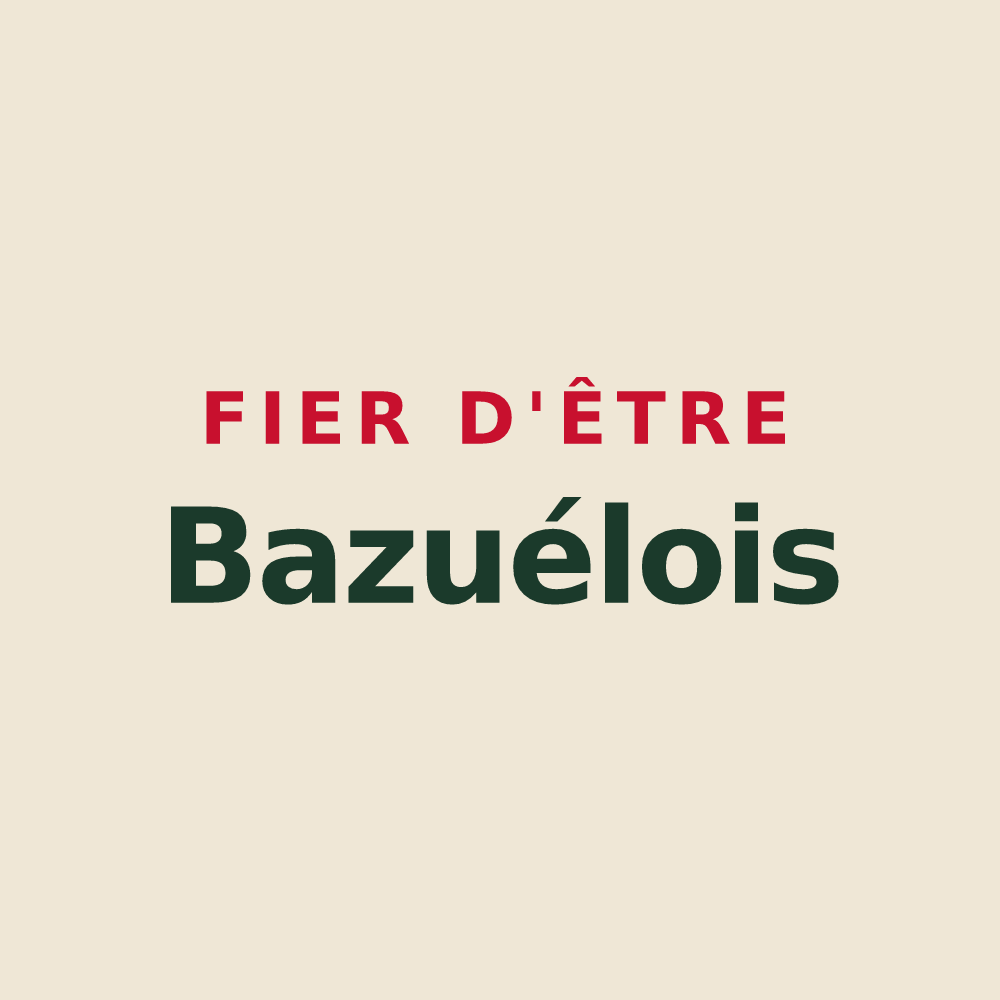 Tote bag « Fier d'être Bazuélois » — design pour Bazuel