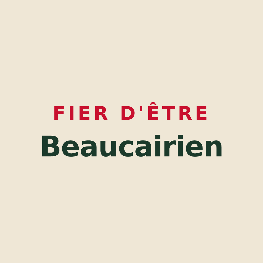 Tote bag « Fier d'être Beaucairien » — design pour Beaucaire