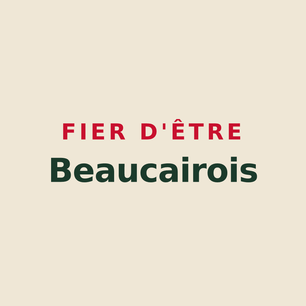 Tote bag « Fier d'être Beaucairois » — design pour Beaucaire