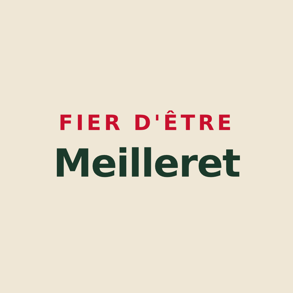 Tote bag « Fier d'être Meilleret » — design pour Beaufou