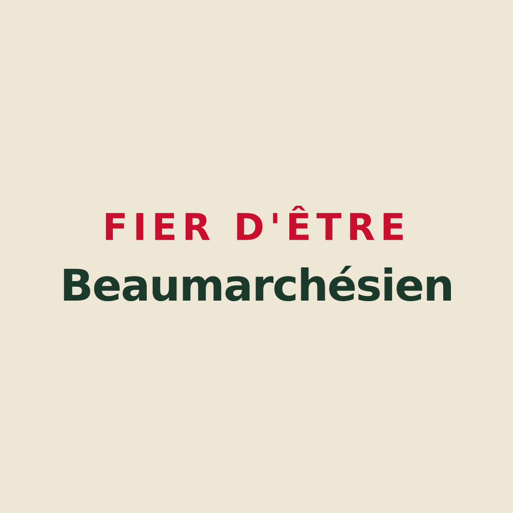 Tote bag « Fier d'être Beaumarchésien » — design pour Beaumarchés