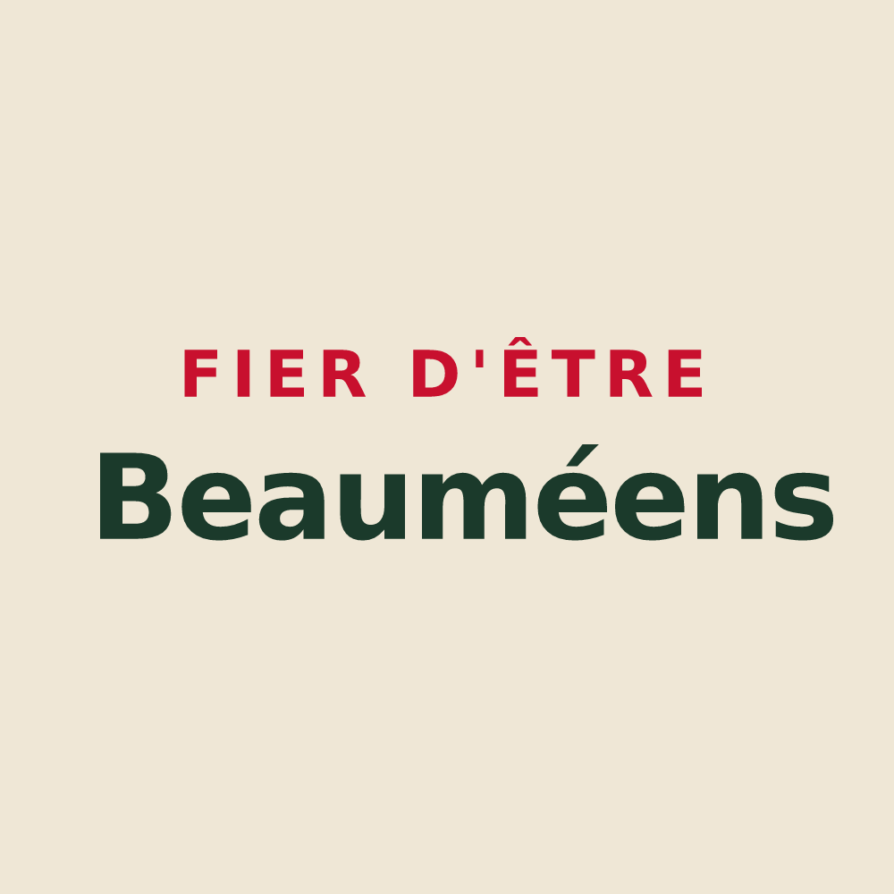 Tote bag « Fier d'être Beauméens » — design pour Beaumé