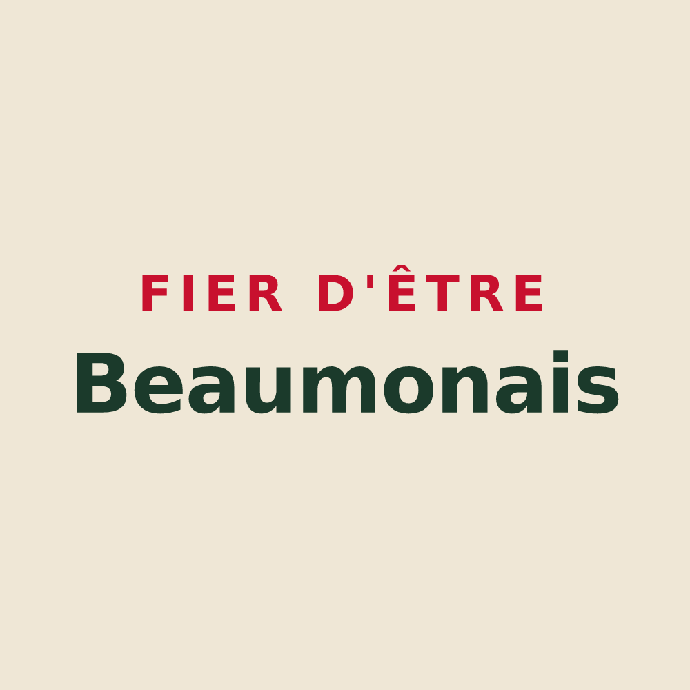 Tote bag « Fier d'être Beaumonais » — design pour Beaumont-du-Ventoux