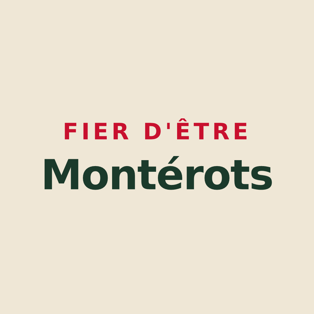 Tote bag « Fier d'être Montérots » — design pour Beaumont-Monteux