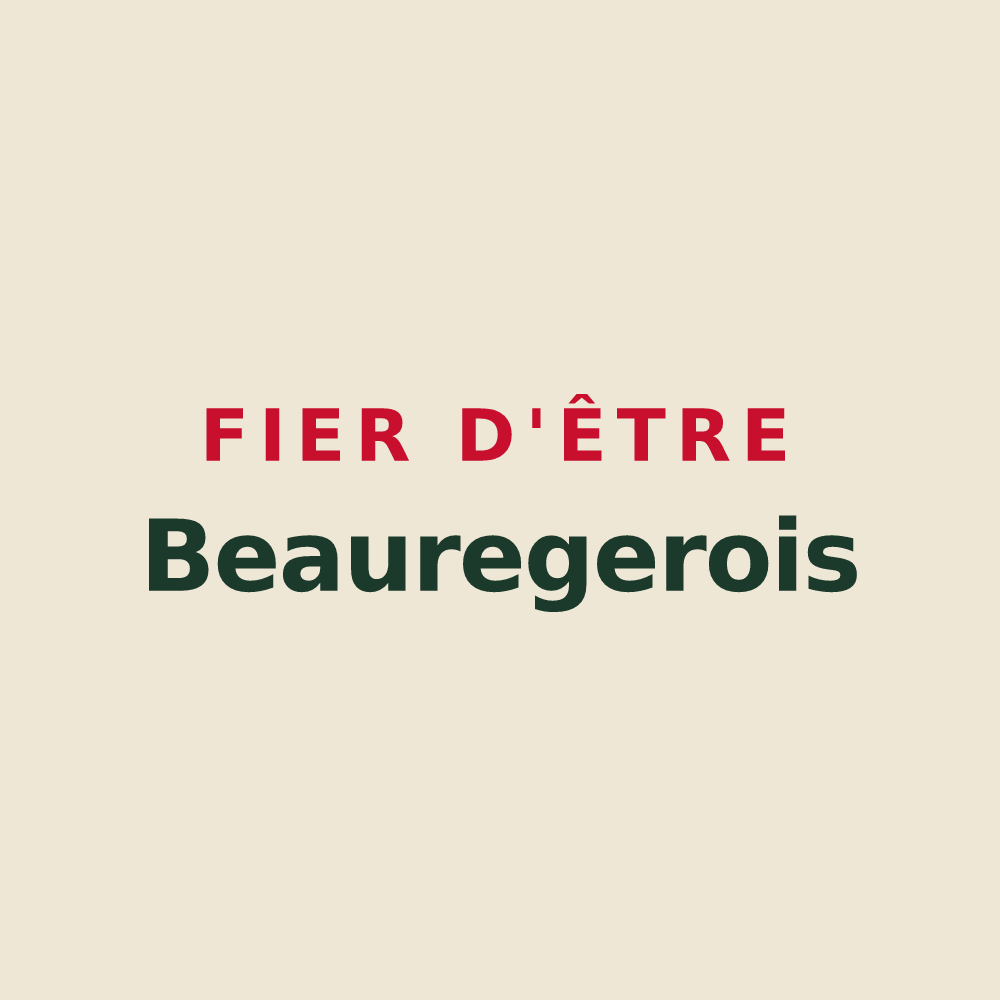 Tote bag « Fier d'être Beauregerois » — design pour Beauregard-Baret