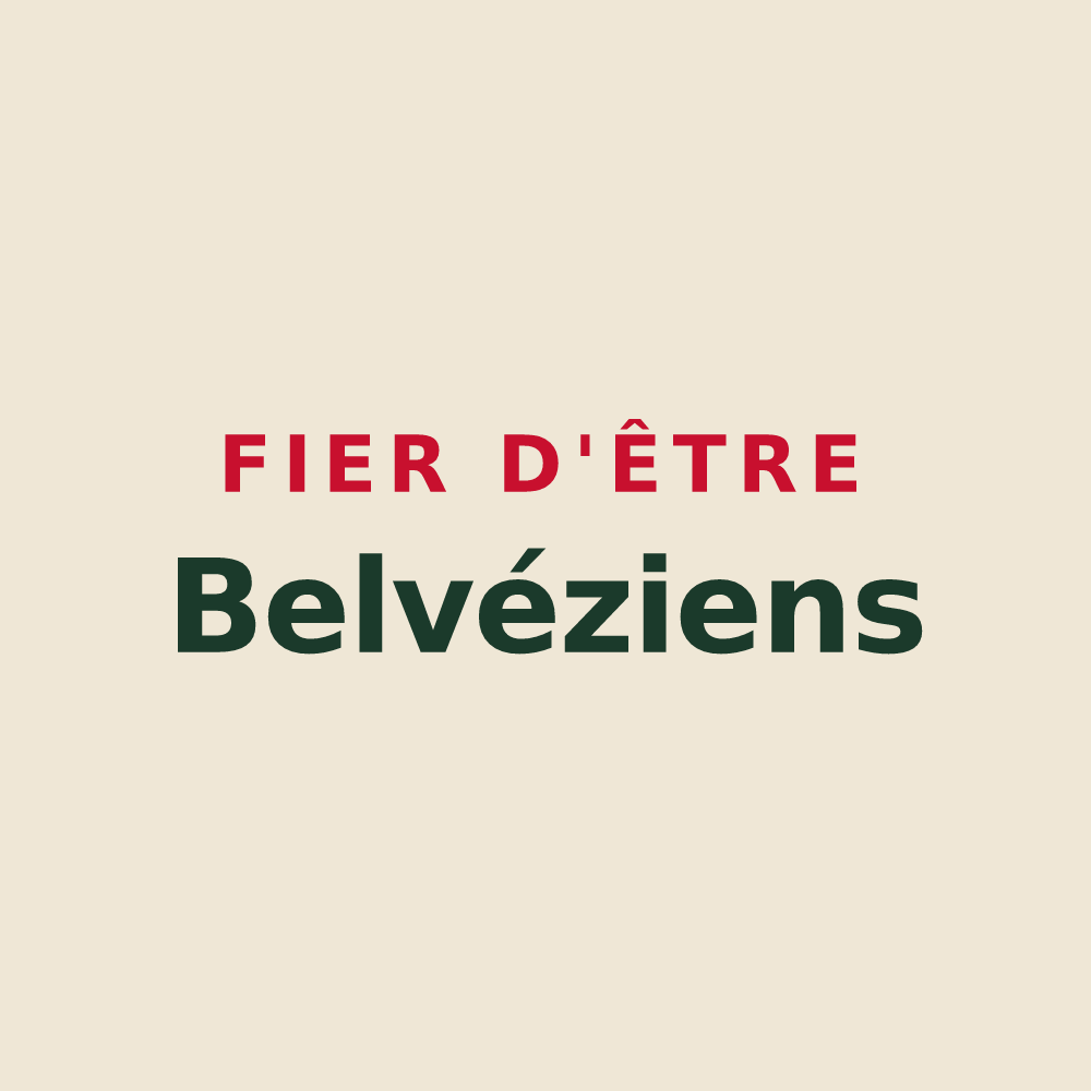 Tote bag « Fier d'être Belvéziens » — design pour Beauvezer