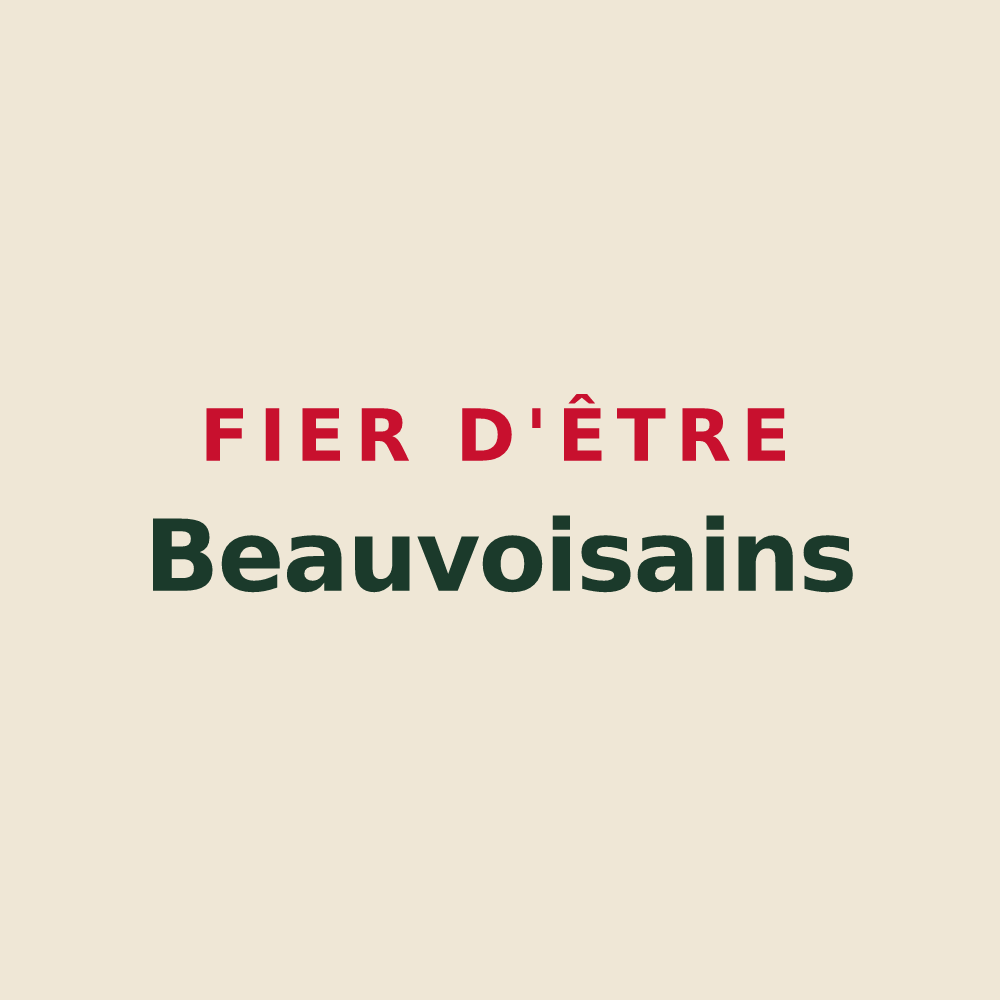 Tote bag « Fier d'être Beauvoisains » — design pour Beauvois