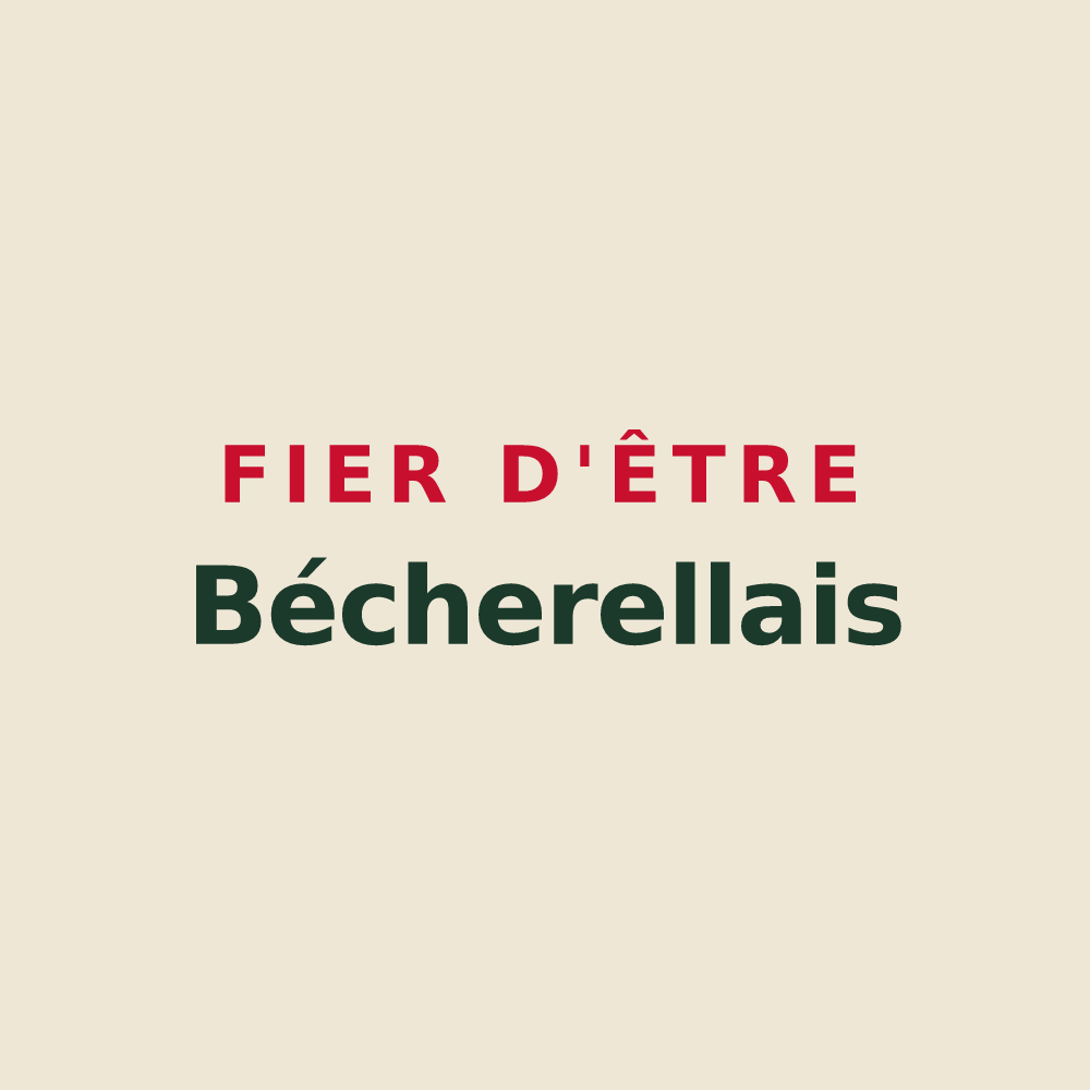 Tote bag « Fier d'être Bécherellais » — design pour Bécherel